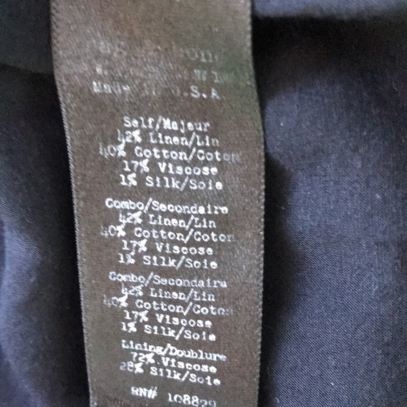 rag & bone Deconstructed Teal Twead Blazer size 2 - Picture 11 of 12